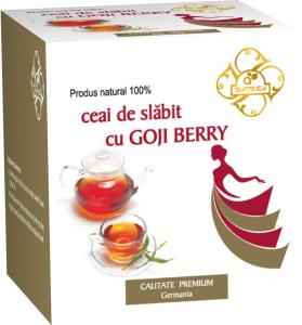 Ceai de slabit cu goji berry 20plicuri SOLARIS