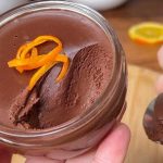 Desert cu ciocolata si portocale