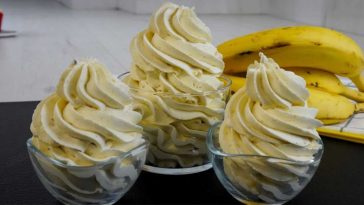 Crema de banane