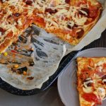 Pizza pe blat de dovlecei