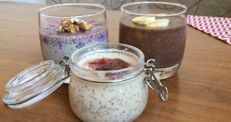 Budincade chia cu fructe