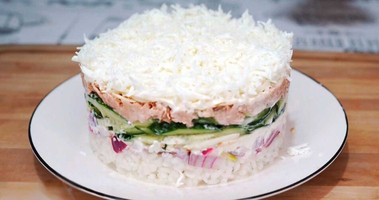 Salata de ton cu orez