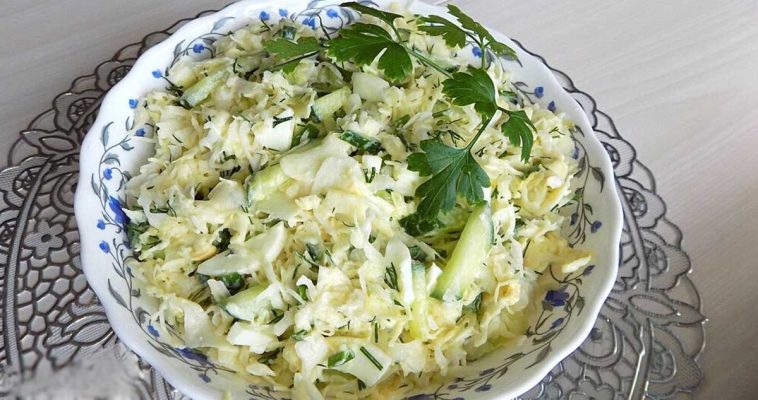 Salata de varza cu ou