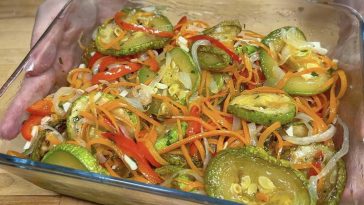 Salata de legume pentru slabire