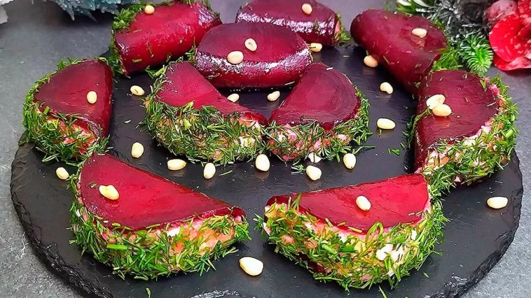 aperitiv cu sfecla rosie