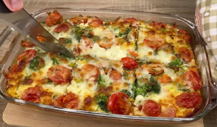 brocoli si conopida la cuptor