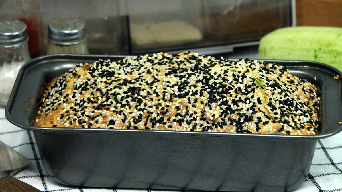 Chec aperitiv cu dovlecel și șuncă