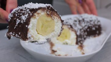 desert cu banane si branza