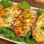 piept de pui la cuptor cu cascaval