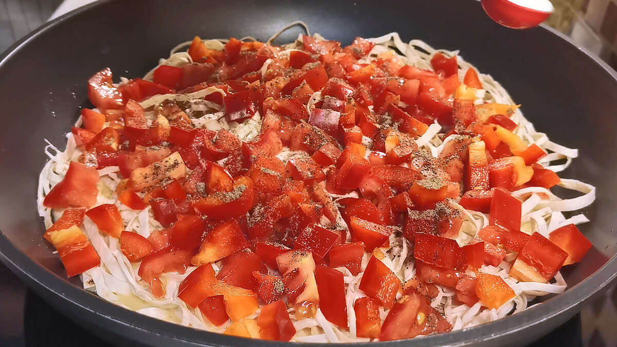 Pizza la tigaie, pe blat de lipie