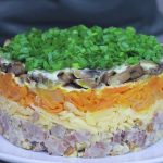 salata de ciuperci cu legume