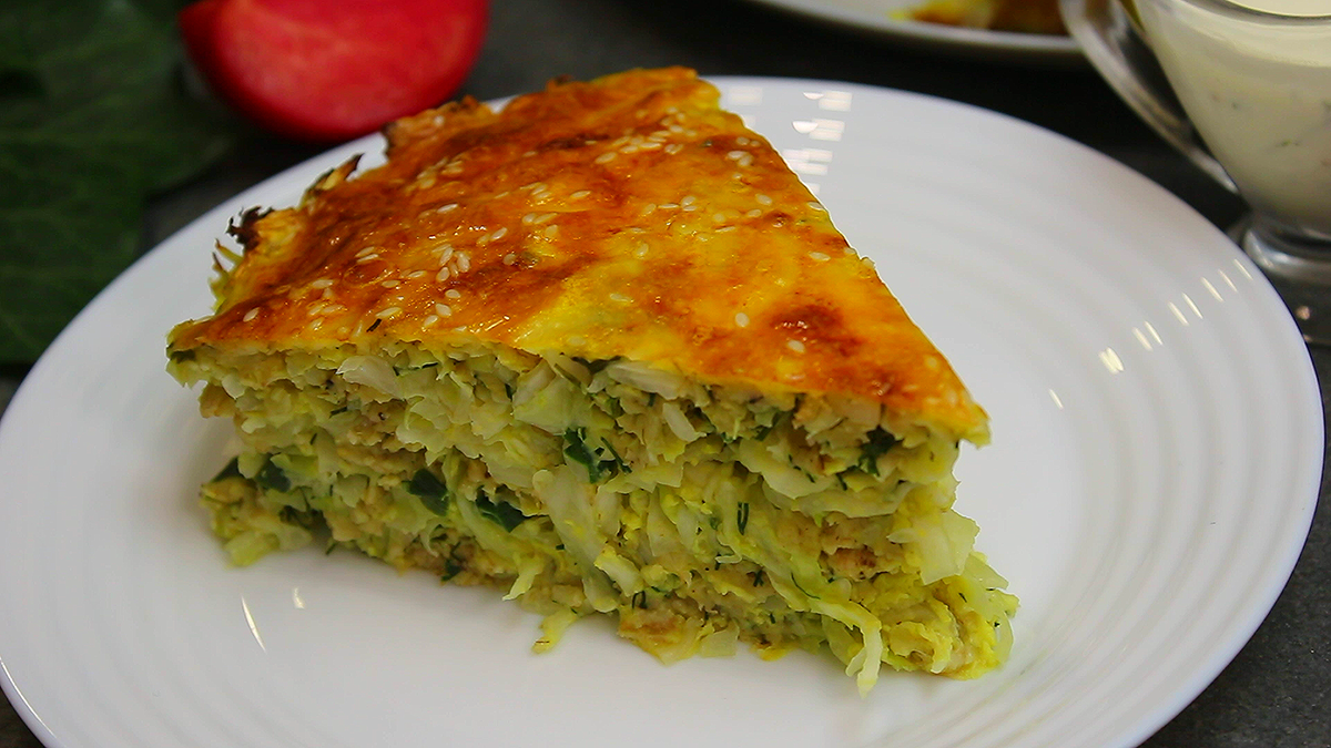 Tartă de ovăz cu varză: pregătesc o cină sau un mic dejun delicios din ingrediente simple