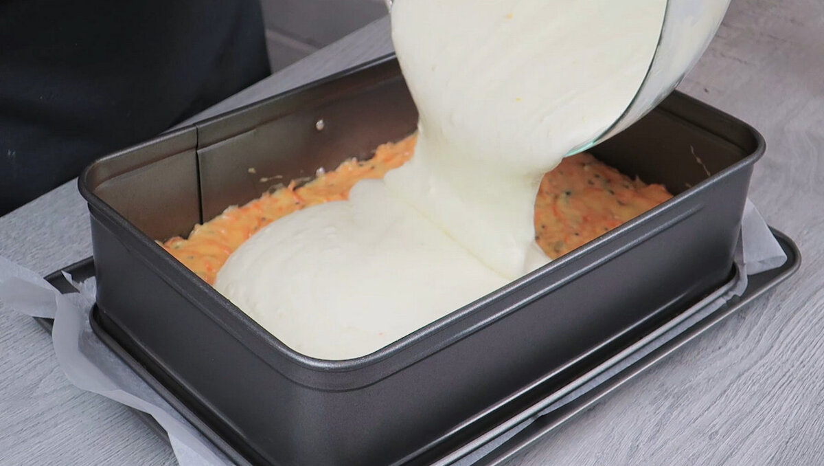 Prăjitură dietetică cu morcov și brânză