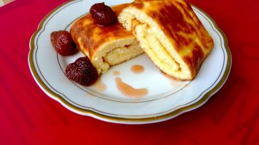 clatite pufoase si groase cu branza