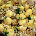 gnocchi cu ciuperci