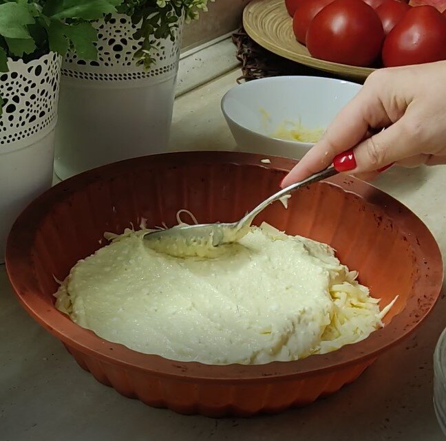 Plăcintă cu brânză de vaci și cașcaval