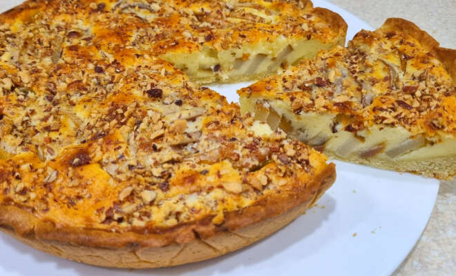 prăjitura cu pere si mascarpone