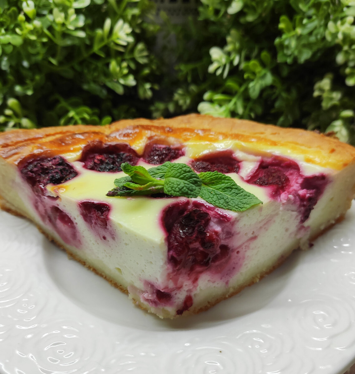 Prăjitură cu zmeură bună și în cura de slăbire