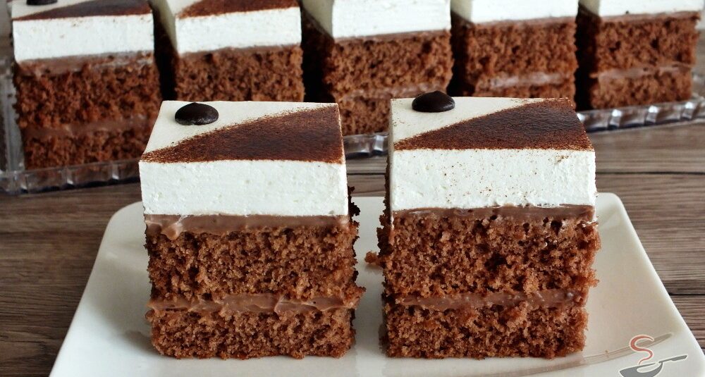 Prăjitură moale și cremoasă, cu frișcă și cacao &ndash; Se prepară din 250g făină, 200g unt, 300 ml frișcă lichidă și&hellip;