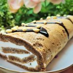 rulada cu blat pufos de cacao