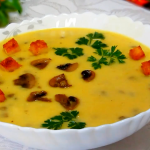 supa crema cu ciuperci