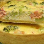 tarta cu somon si broccoli