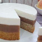 tort cu mousse de mere dietetic