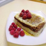 budinca bicolora cu banane