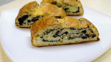 rulada de branza cu mac