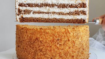 tort medovik fara zahar si fara faina